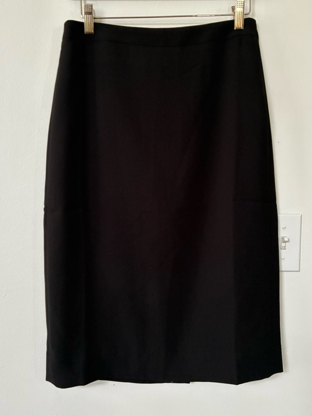 J. Crew Pencil skirt in 365 crepe Black